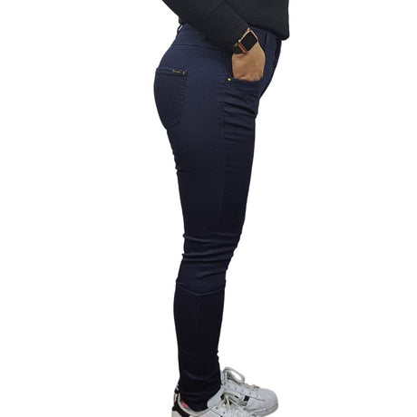 Jeans Vero Moda Azul Oscuro Style BUTTON HW X-SLIM JEANS(BN-EC-1)