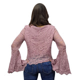 Blusa Vero Moda Rosa Vieja  Style KAMA L/S TOP(BT)