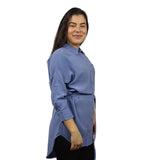 Blusa Vero Moda Azul Style ROWAN 3/4 SHIRT(BN-EC-3)