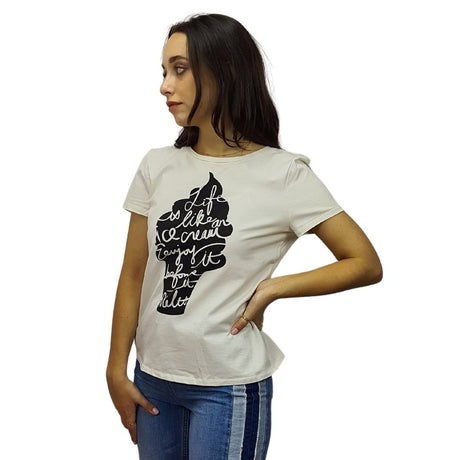 Blusa Vero Moda Blanco  Style VIOLET S/S TOP(NE-CS-1)