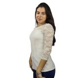 Blusa Vero Moda Beige Style MELON 3/4 JERSEY TOP(VMC-BN-ET-2)