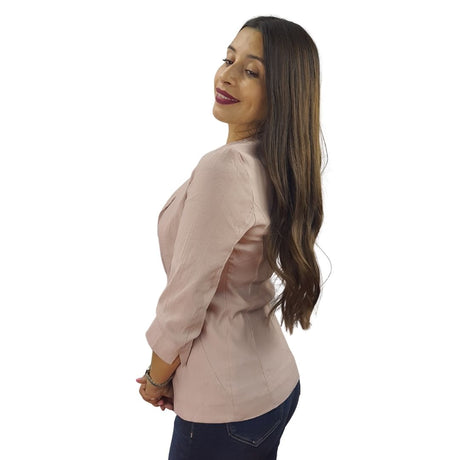 Blazer Vero Moda Rosa Vieja  Style ANGELA 3/4 BLAZER(VMC-HH)