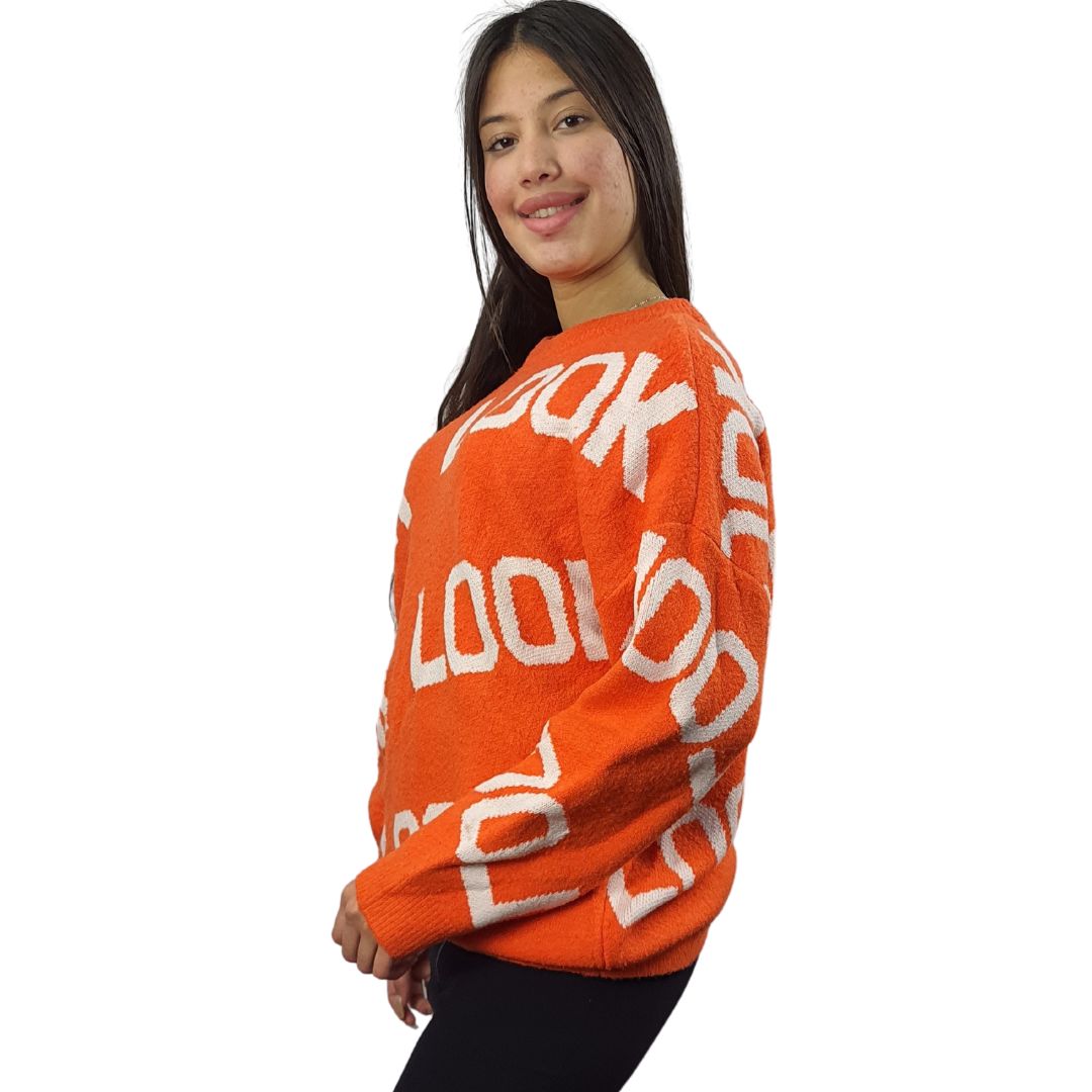 Sweater Vero Moda Naranja Style SLEEVE L/S KNIT(AL)