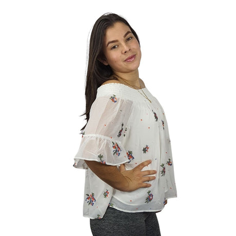 Blusa  Vero Moda Blanco  Style CROSS 1/2 TOP(NN)