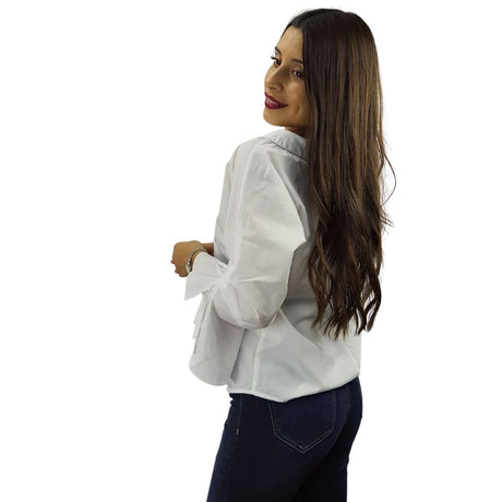 Blusa Vero moda Blanco Style NICE LOVE 3/4 SHIRT(FL)
