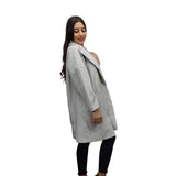 Blazer Vero Moda Gris Style LAND 9/10 WOOL COAT(EL)