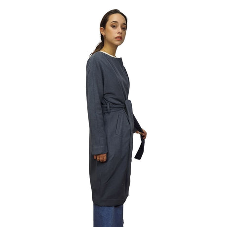Blazer Vero Moda Gris Style BEATE L/S WOOL COAT(NL)