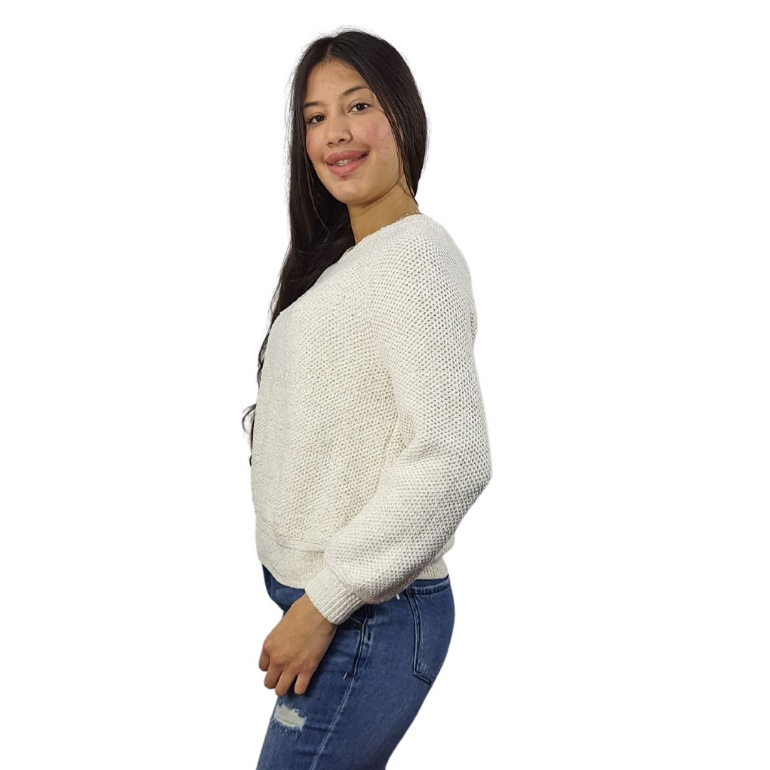 Sweater Vero Moda Blanco Style MILLY L/S KNIT(PF)