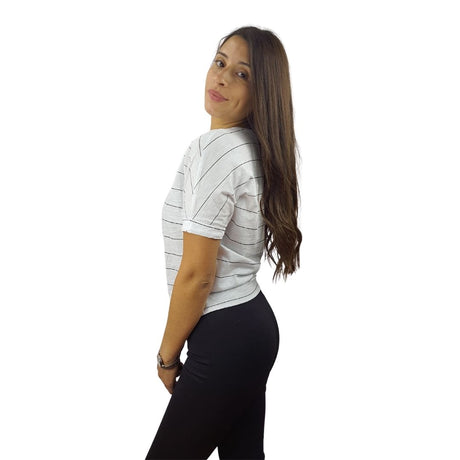 Polera Vero moda Blanco  Style LEMO S/S TOP(SD)