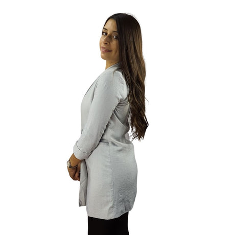 Blazer Vero moda Gris Style FLOWING OCEANUS 3/4 BLAZER(VMC-SD)