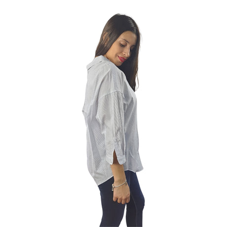 Blusa Vero Moda Azul  Style SURPRISE 3/4 SHIRT(TP)