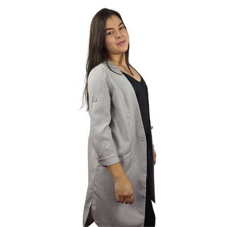 Blazer Vero Moda Gris Style ALICE 3/4 LONG BLAZER(MP)