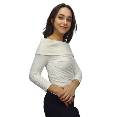 Sweater  Veromoda Blanco  Style BUDGET 3/4 TOP(PM-ET-2)