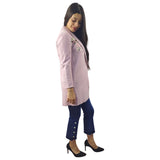 Blazer Vero Moda Rosa Vieja Style FLOWER 7/8 BLAZER(VMC-NN)