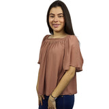 Top Vero Moda Marron Claro Style LEA 1/2 TOP(NR)