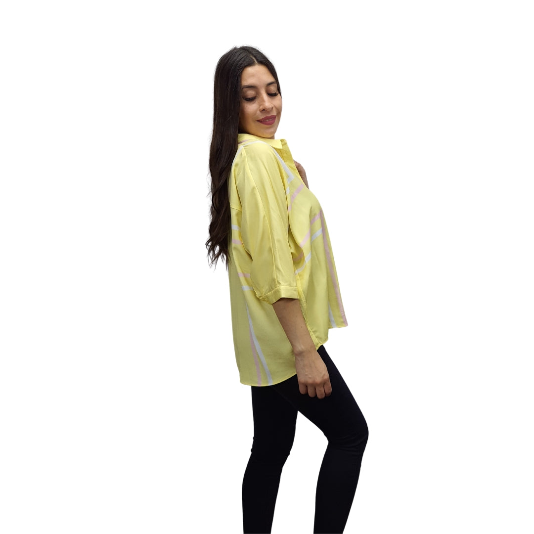 Blusa Vero Moda Amarillo Style TURRET 1/2 SHIRT(FL)