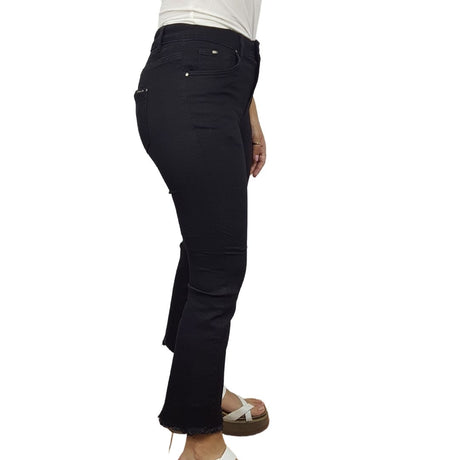 Pantalon  Vero Moda Negro  Style VISION 9/10 MW SB JEANS(NC)