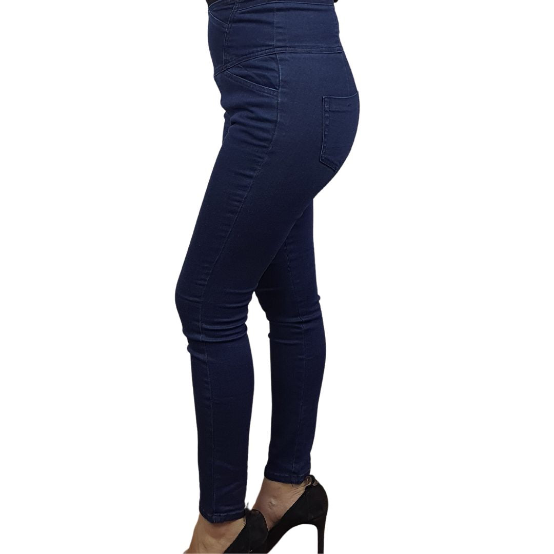 Jeans Vero Moda Azul Oscuro Style EC CROSS HW 9/10 X-SLIM JEANS(NL)