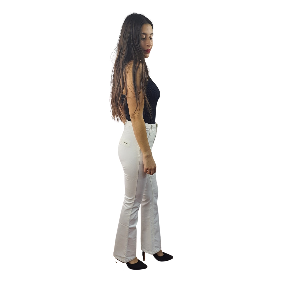 Jeans Vero Moda Blanco Style ZONE HIGH WAIST SB JEANS(BN-EC-2)