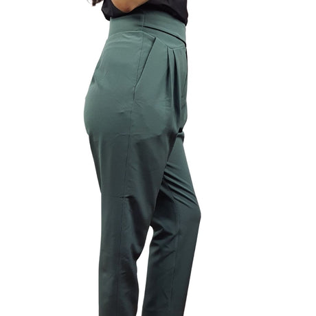 Pantalon Vero Moda Verde Style GEMMA 7/8 SLIM CARROT PANTS(VMC-NE-ET-2)