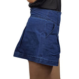 Short Vero Moda Azul Style EC BREAK HIGH-WAIST DENIM SHORTS(NE)