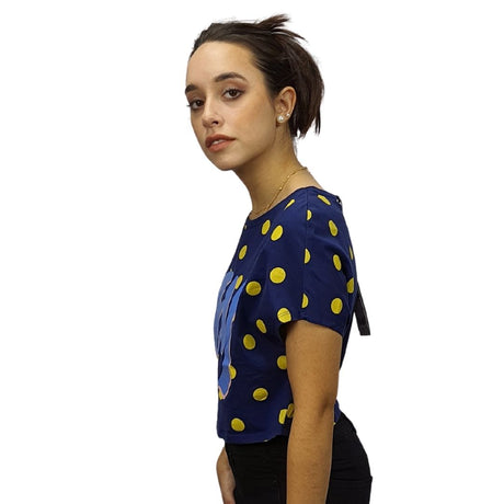 Blusa Vero Moda Azul Style HOH S/S TOP(TP-CS-2)