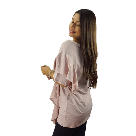 Blusa Vero Moda Rosa Vieja Style KEENE S/S JERSEY TOP CL8(HOMEWEAR)