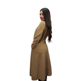 Blazer Vero Moda Beige Style JOSEPH DF L/S WOOL COAT(VMC-DR)