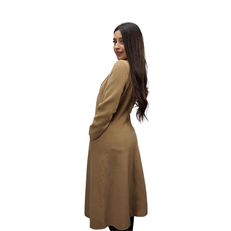 Blazer Vero Moda Beige Style JOSEPH DF L/S WOOL COAT(VMC-DR)