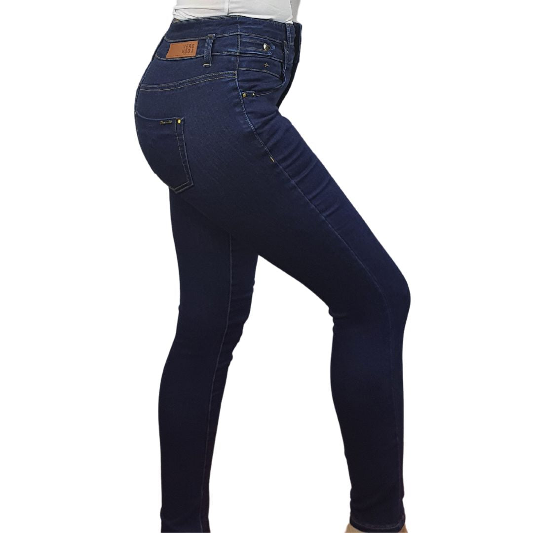 Jeans Vero Moda Azul Style SAKE MW X-SLIM JEANS(BT)