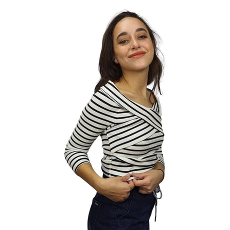 Blusa Vero Moda Blanco Style DONNA 3/4 TOP(MM)