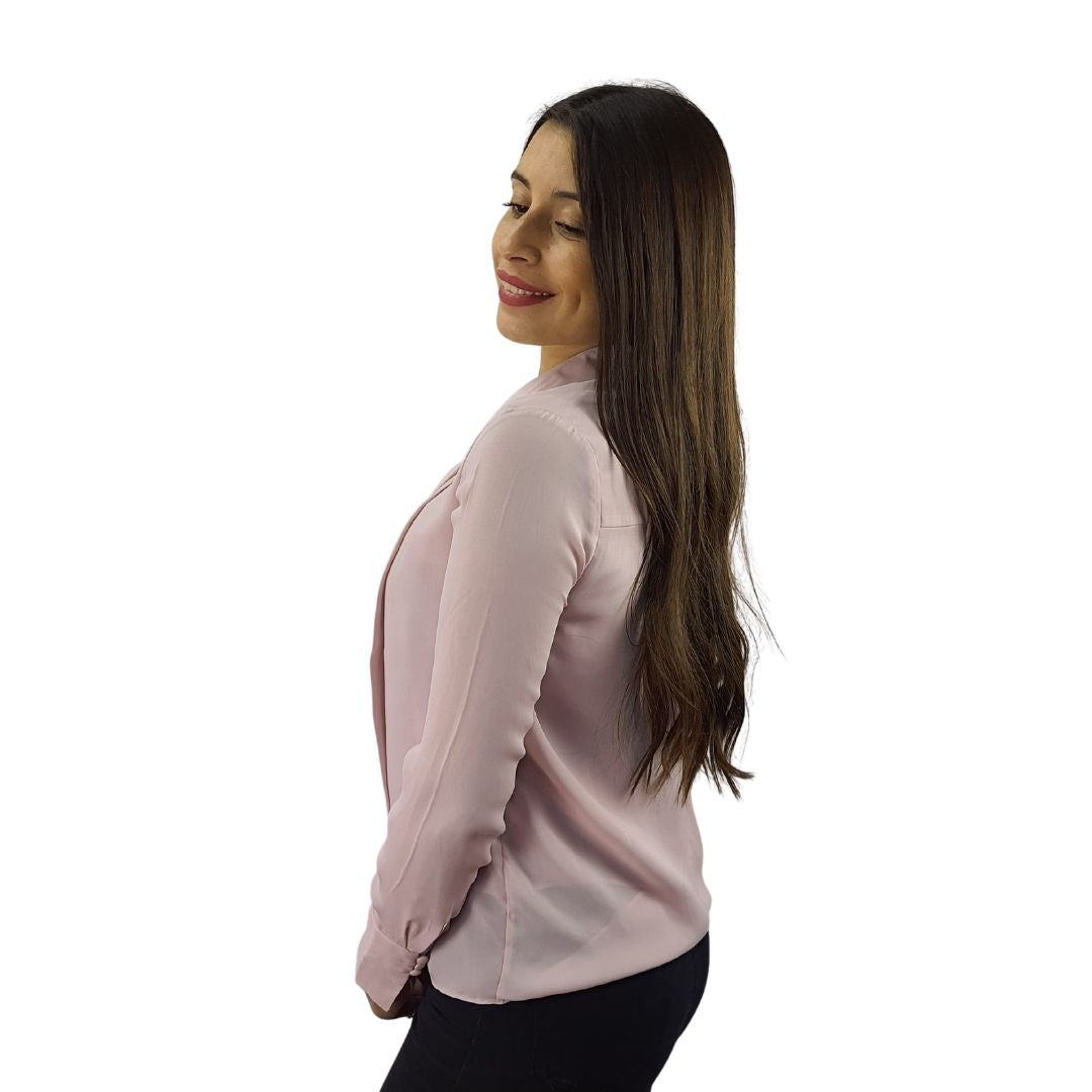 Blusa Vero Moda Rosa Style DREAM L/S TOP(VMC-PF)