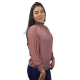 Blusa Vero Moda Rosa Vieja Style LAUDER 3/4 WOVEN TOP SET(VMC-RN)