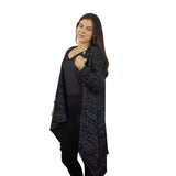 Tapado Vero Moda Negro Style JASMINE L/S KNIT CARDIGAN(EL)