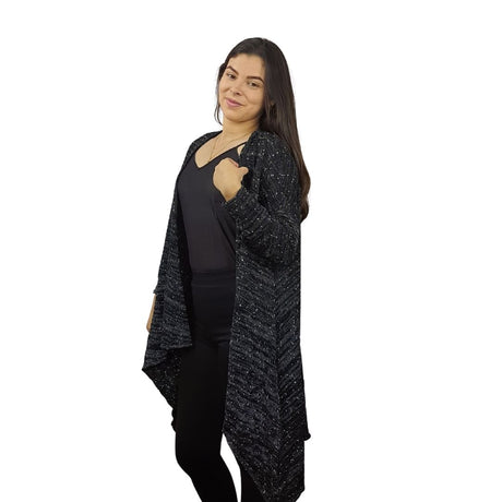 Tapado Vero Moda Negro Style JASMINE L/S KNIT CARDIGAN(EL)