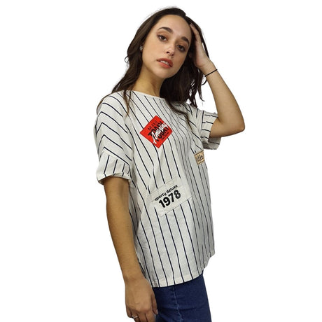 Polera Vero Moda Blanco  Style DONUTS S/S TOP(SD)