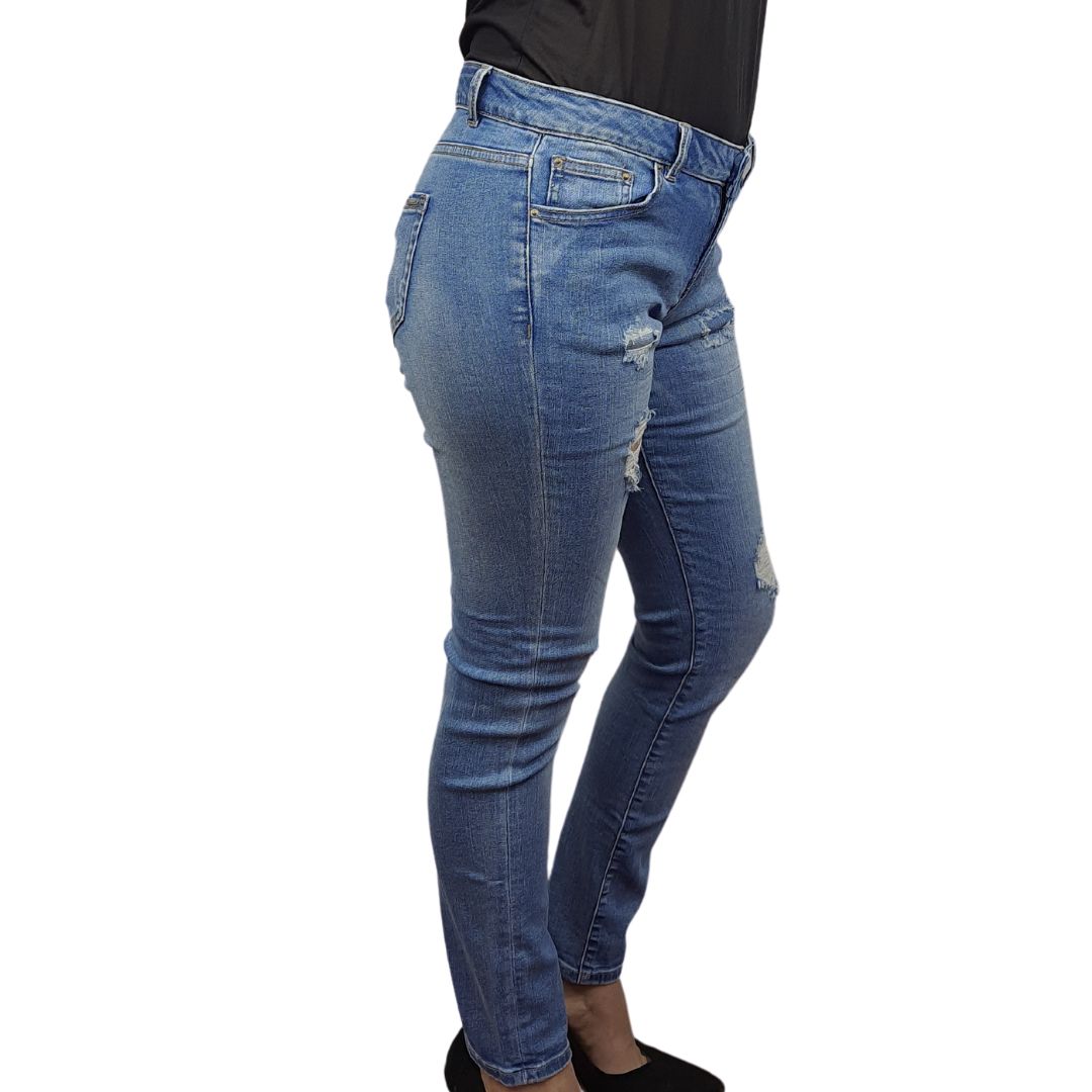 Jeans Vero Moda Azul Claro Style AUTUMN 9/10 SLIM JEANS(EL)