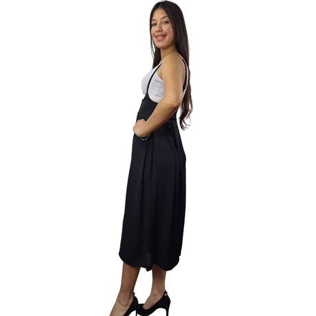 Pantalon Vero Moda Negro Style JUDI 7/8 LOOSE PANTS(TP-ET-3)