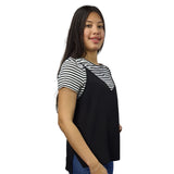 Polera Vero Moda Negro Style KYLE S/S TOP SET(TP)