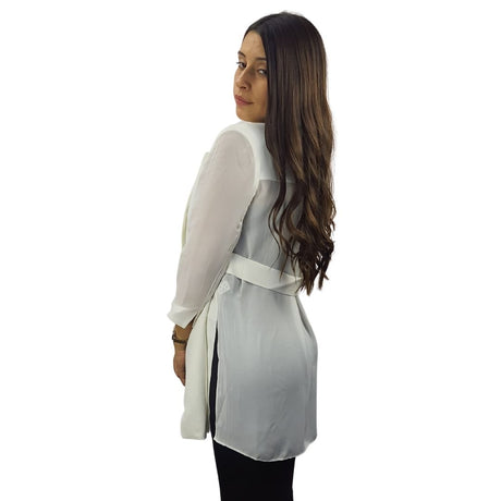Blazer Veromoda Blanco Style PYTHON 3/4 BLAZER(VMC-MP)