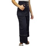 Pantalon  Vero Moda Negro  Style EMPTY 9/10 HW LOOSE JEANS(NC)