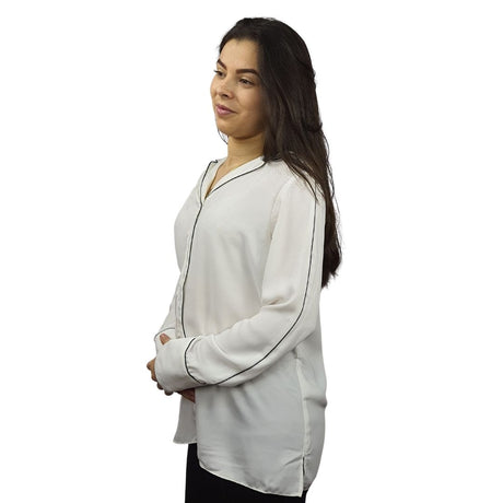 Blusa Vero Moda Blanco Style BEA L/S TOP(MM)