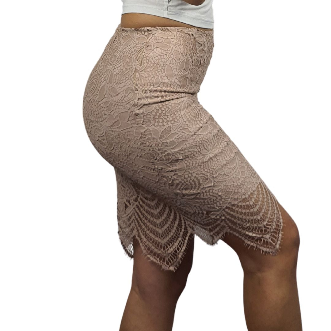 Falda Vero Moda Rosado Palido Style BETSY SKIRT(VMC-RN)