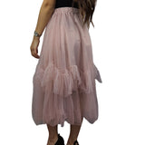 Falda Vero Moda Rosa Vieja Style ANNA JERSEY SKIRT(VMC-DR)