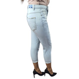 Jeans Vero Moda Azul Claro Style RAINBOW 7/8 BOYFRIEND JEANS(NE-ET-3)