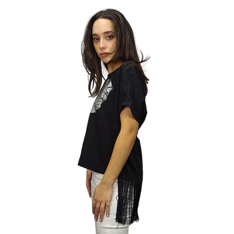 Blusa Vero Moda Negro  Style JIMMY BOX S/S TOP(CR)