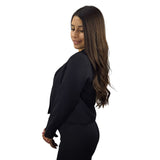 Blazer  Vero moda Negro  Style CARAT 7/8 BLAZER(VMC-SD)