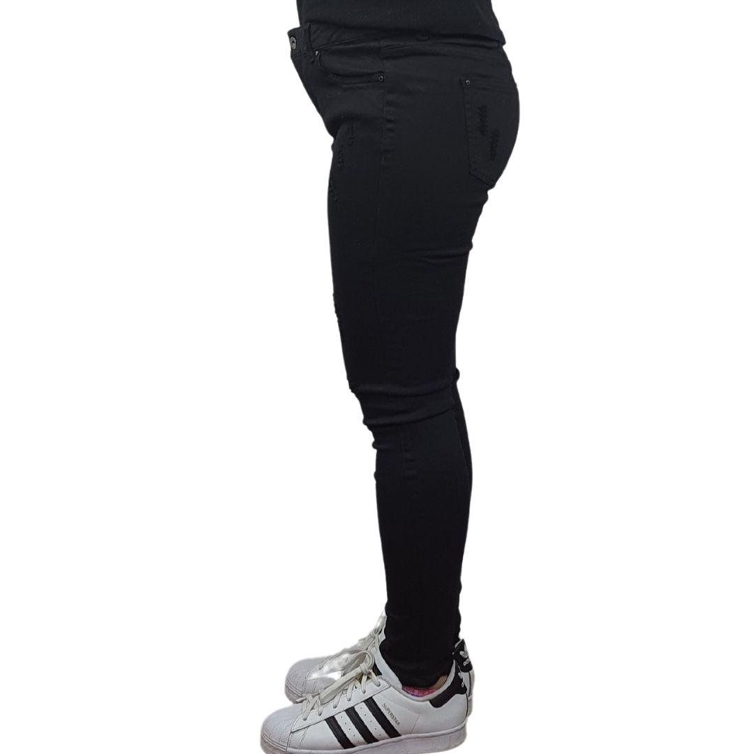 Jeans Vero Moda Negro Style UNA 9/10 X-SLIM JEANS(PM-CT-2)