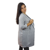 Blazer Vero Moda Gris Style OCEANUS 3/4 BLAZER(VMC-MP)