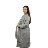 Blazer Vero Moda Gris Style RIB L/S WOOL COAT(VMC-NL)